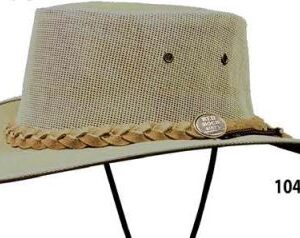 Canvas Drover Hat Khaki Red Rock Hats